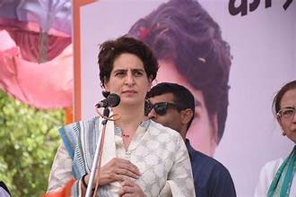 “Priyanka Gandhi Sparks Controversy with ‘Palestine’ Bag in Parliament, BJP Reacts”