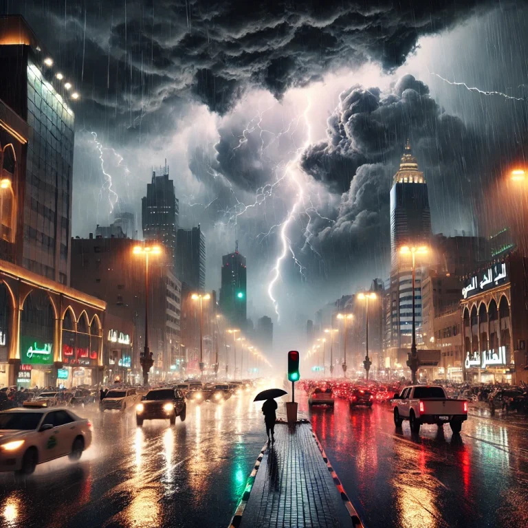 Saudi Arabia Warns of Heavy Rainfall; Multiple Regions on Alert Saudi Arabia Warns of Heavy Rainfall; Multiple Regions on Alert