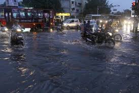 “Heavy Rain in Gujarat: Vadodara’s Sinor Records 0.91 Inches, Monsoon Revival Expected”